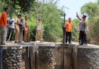 Hadapi-Musim-Penghujan,-Kapolres-Probolinggo-Kota-bersama-BPBD-Cek-Kesiapan-EWS-di-5-Titik-Dam