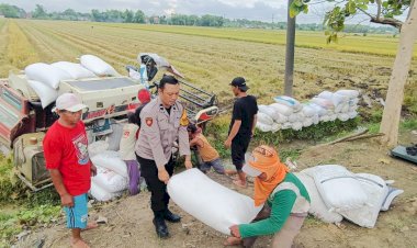 Polsek-Tarik-Berkomitmen-Mendukung-Program-Asta-Cita-Ketahanan-Pangan-Nasional-Melalui-Koordinasi-dengan-Para-Petani