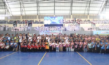 Kapolresta-Sidoarjo-Buka-Pertandingan-Bola-Volly-Indoor-dan-Volly-Pantai-U-17-Bhayangkara-Cup-Tingkat-Nasional