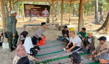 Antisipasi-Karhutla,-Polres-Gresik-Gencarkan-Sosialisasi-di-Hutan-Panceng