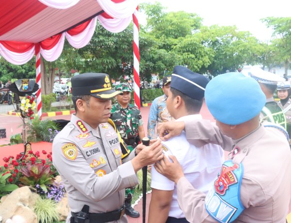 Apel Gelar Pasukan Operasi Lilin Semeru 2025, Siap Amankan Nataru di Kabupaten Sidoarjo