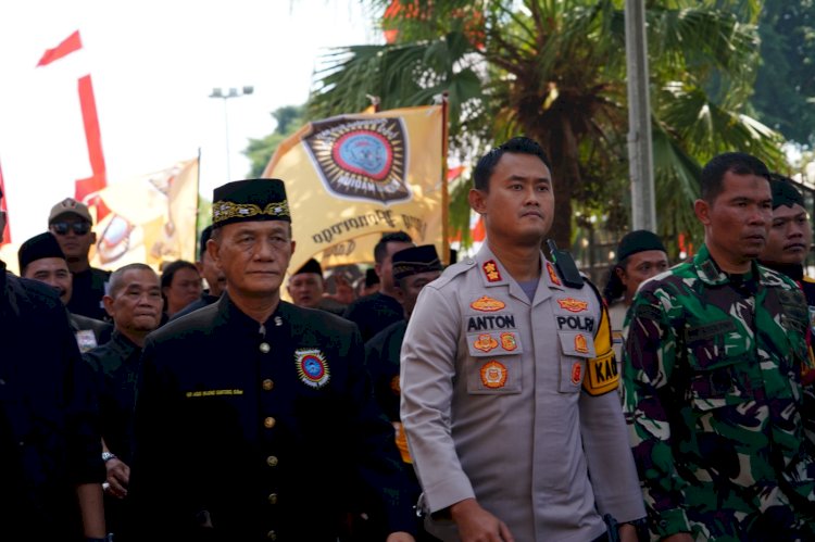 Polres Ponorogo Terjunkan 1.135 Personil Gabungan, Amankan Haul Oleh PSHWTM