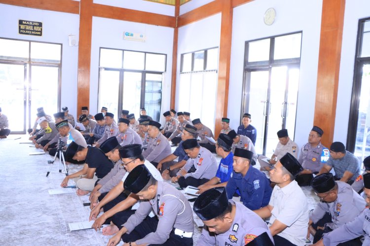 Wujudkan SDM Unggul, Polres Ngawi Gelar Binrohtal
