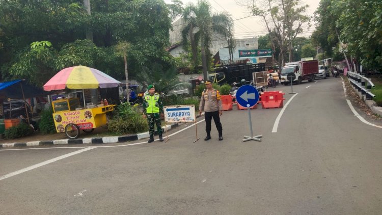 Polres Bojonegoro Tingkatkan Pengawasan di Jalur Perbatasan Pastikan Arus Balik Lebaran Lancar