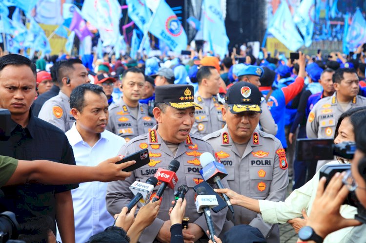 Dihadiri Presiden, Kapolri Pastikan Beri Pengamanan-Pelayanan Terbaik May Day Fiesta