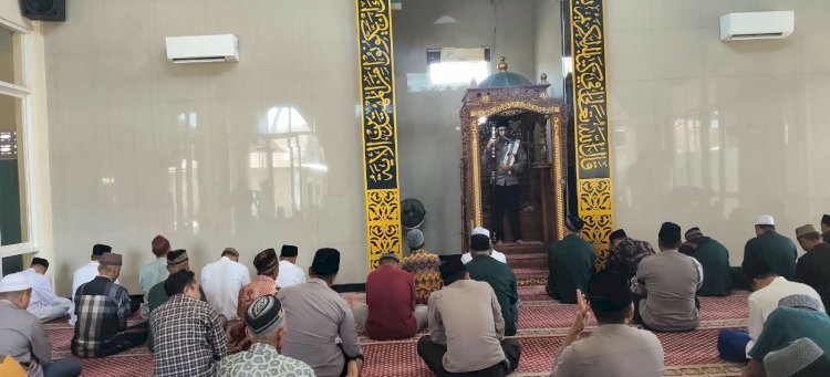Safari Jumat, Kapolsek Jabon Perkuat Sinergitas dengan Ulama dan Tokoh Agama di Kedungcangkring