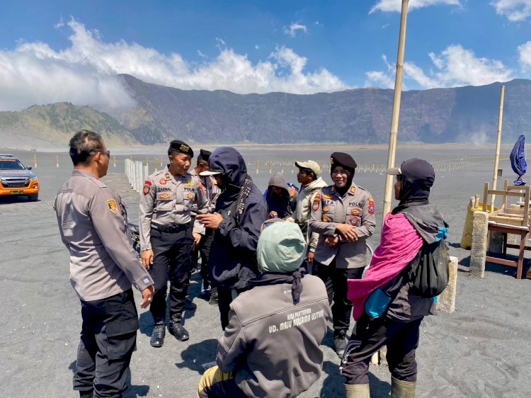 Bromo Kembali Dibuka untuk Wisatawan, Polres Probolinggo Beri Atensi Khusus Pencegahan Karhutla