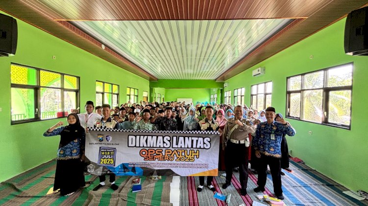 Operasi Patuh Semeru 2025 Polres Blitar Ajak Pelajar Jadi Pelopor Keselamatan