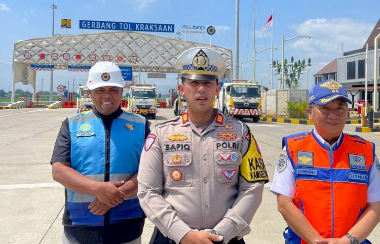 Ruas Tol Prosiwangi Dibuka Fungsional Polres Probolinggo Siapkan Pos Pelayanan di Exit Tol